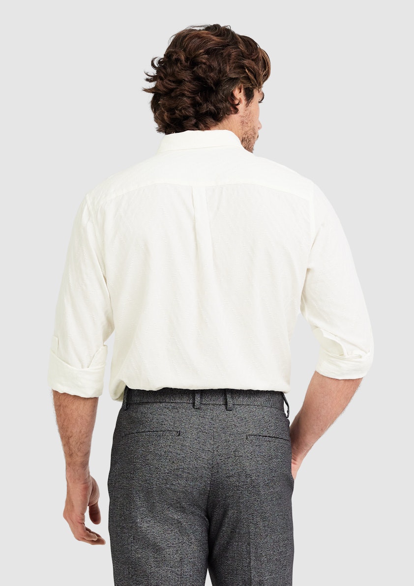 Ivory Thor Textured Shirt