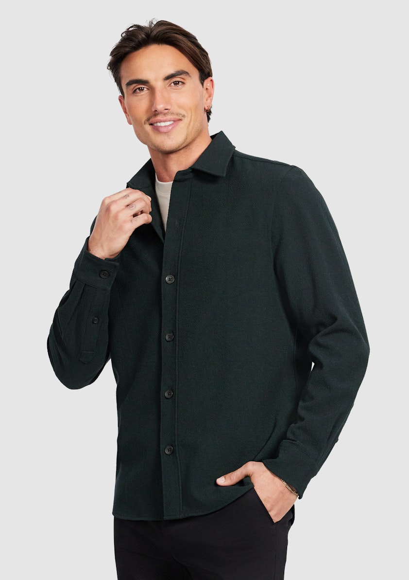 Silverlake Textured Overshirt
