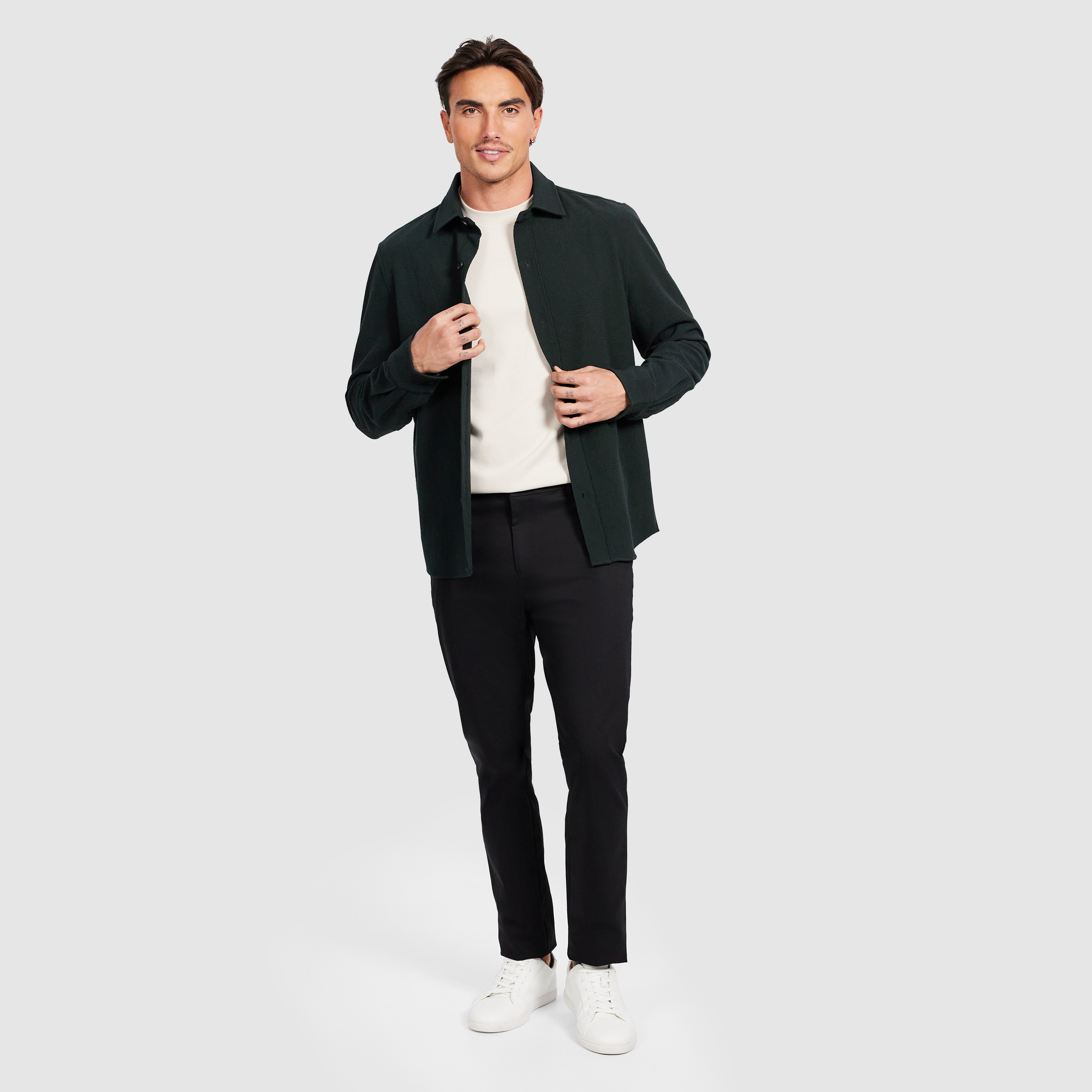 Silverlake Textured Overshirt