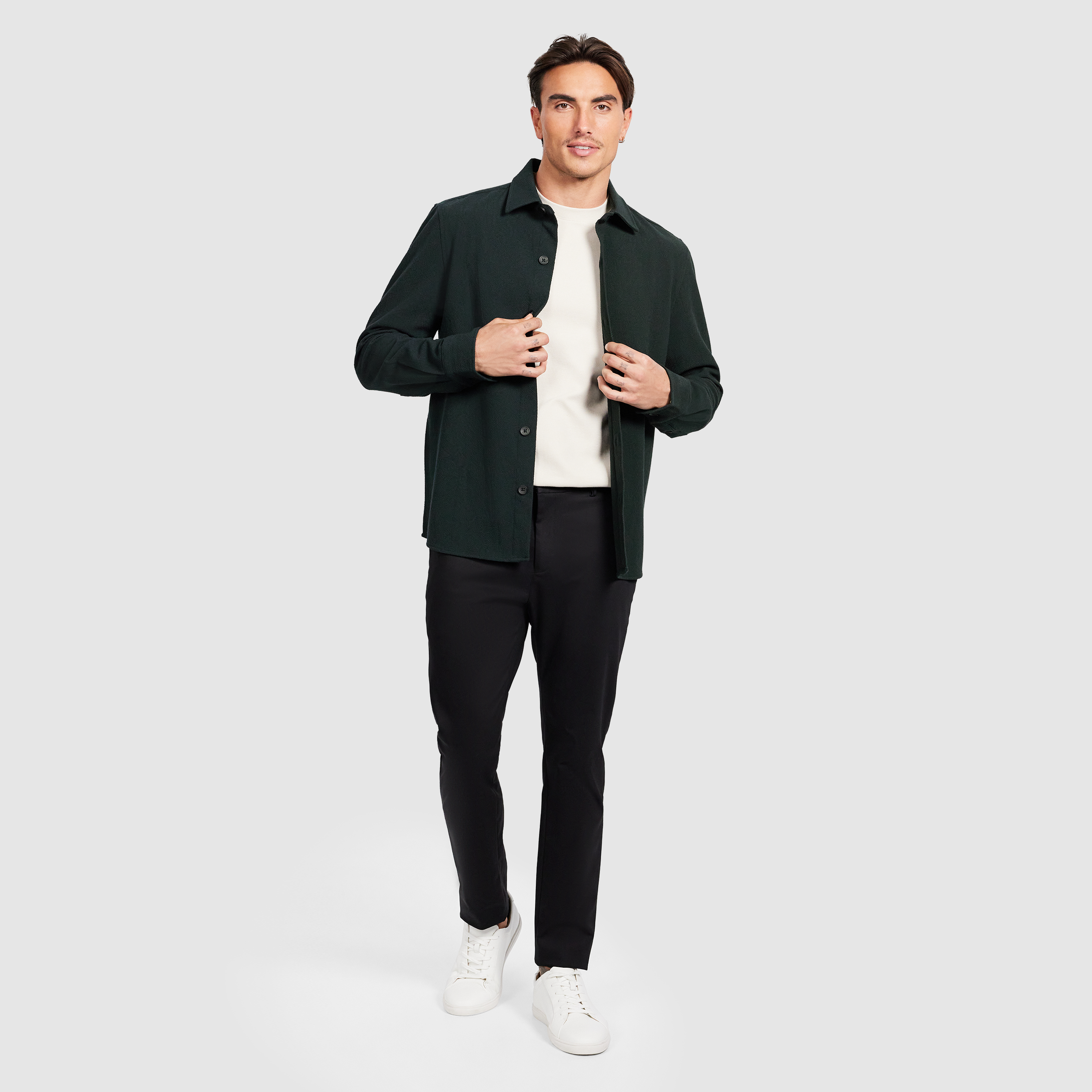 Silverlake Textured Overshirt