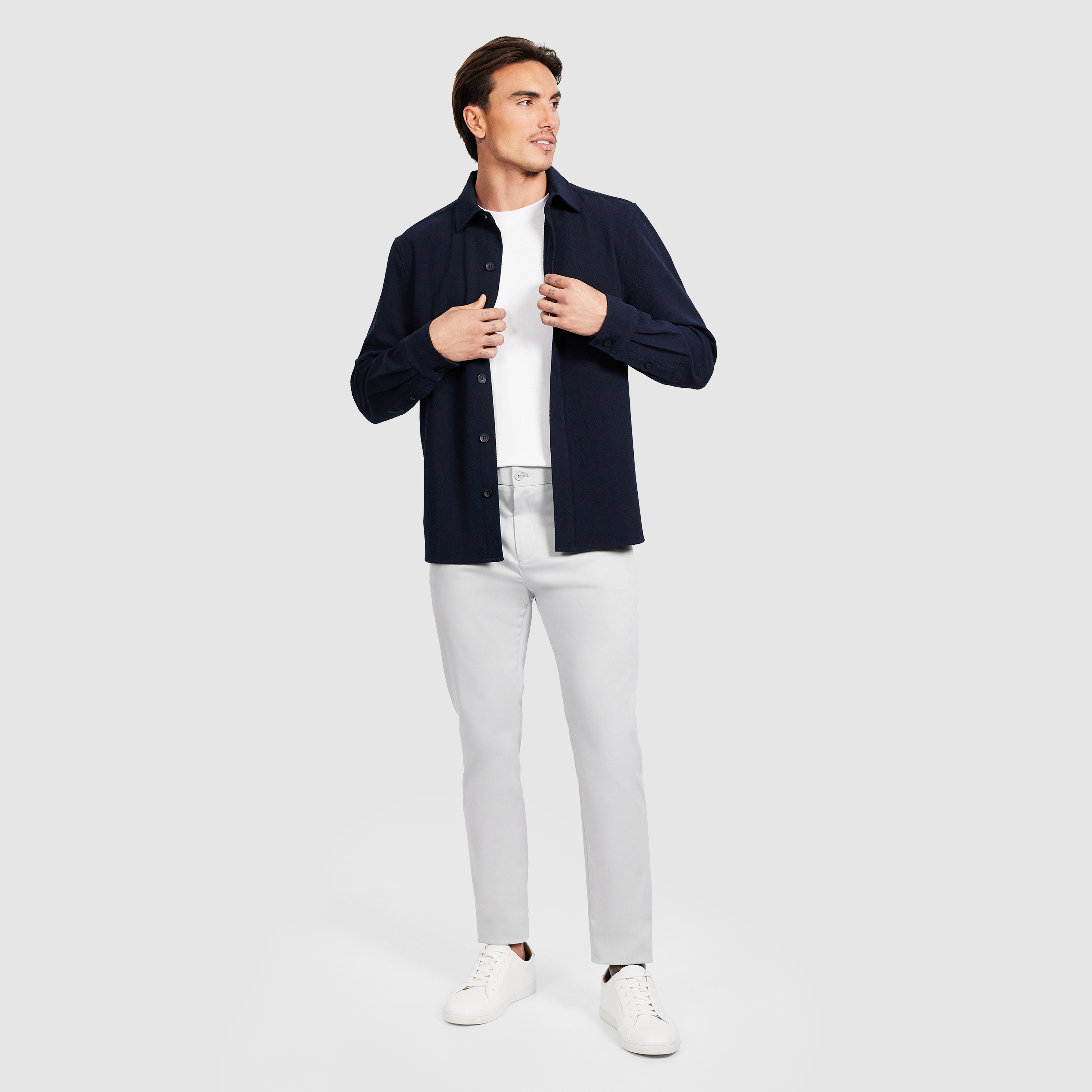Silverlake Textured Overshirt