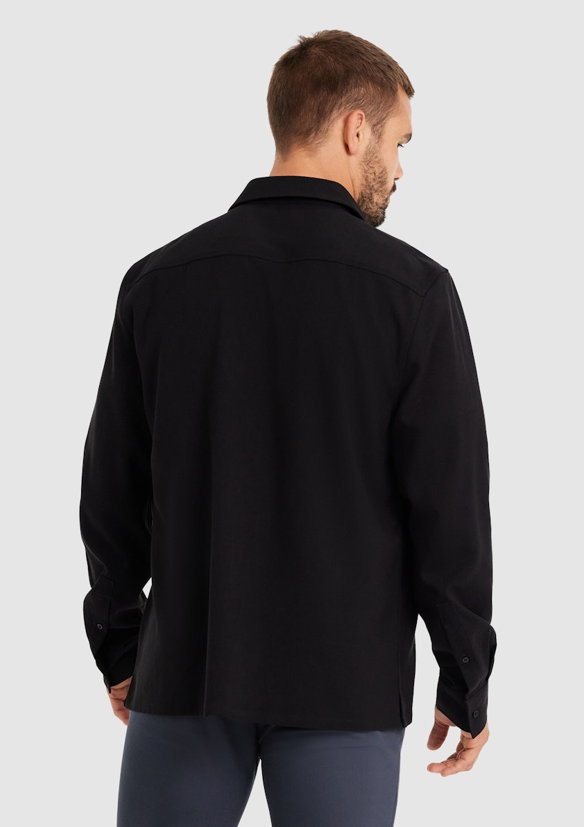 Black Bobby Overshirt