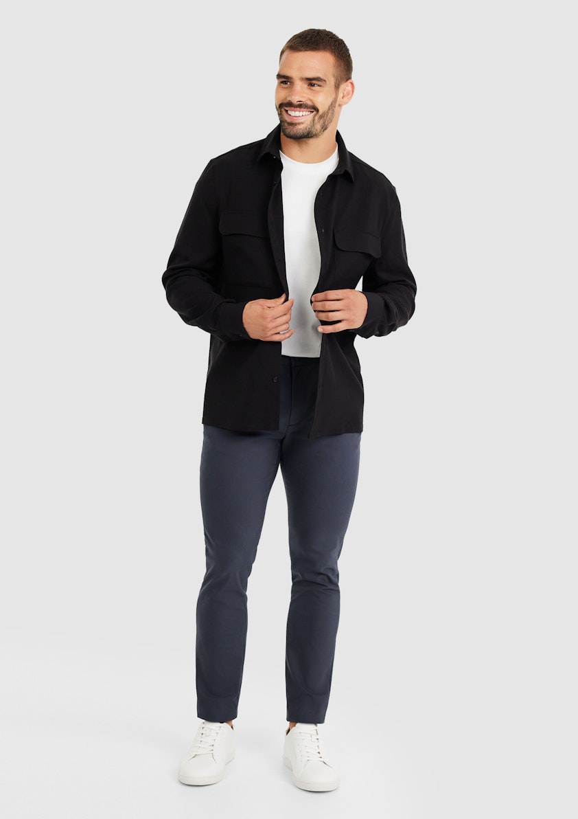 Black Bobby Overshirt
