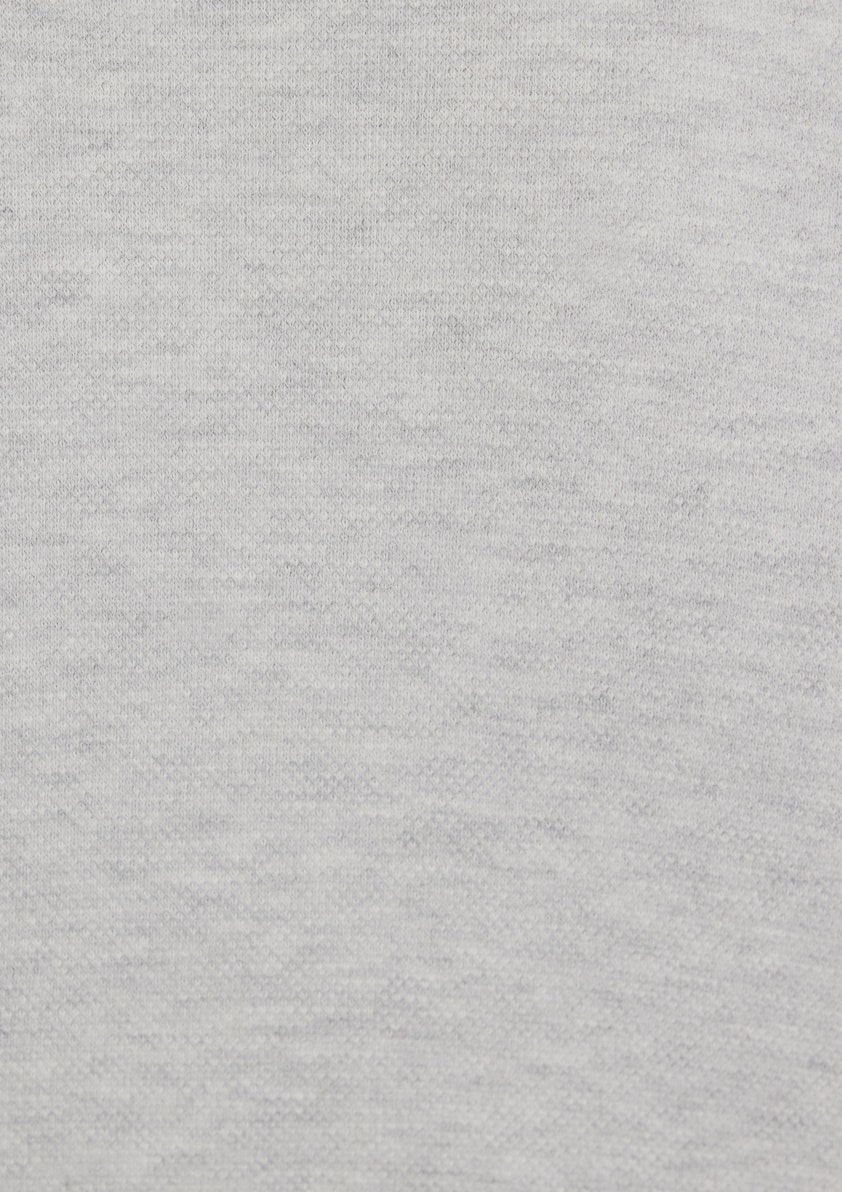 Silver Foley Stretch Shacket