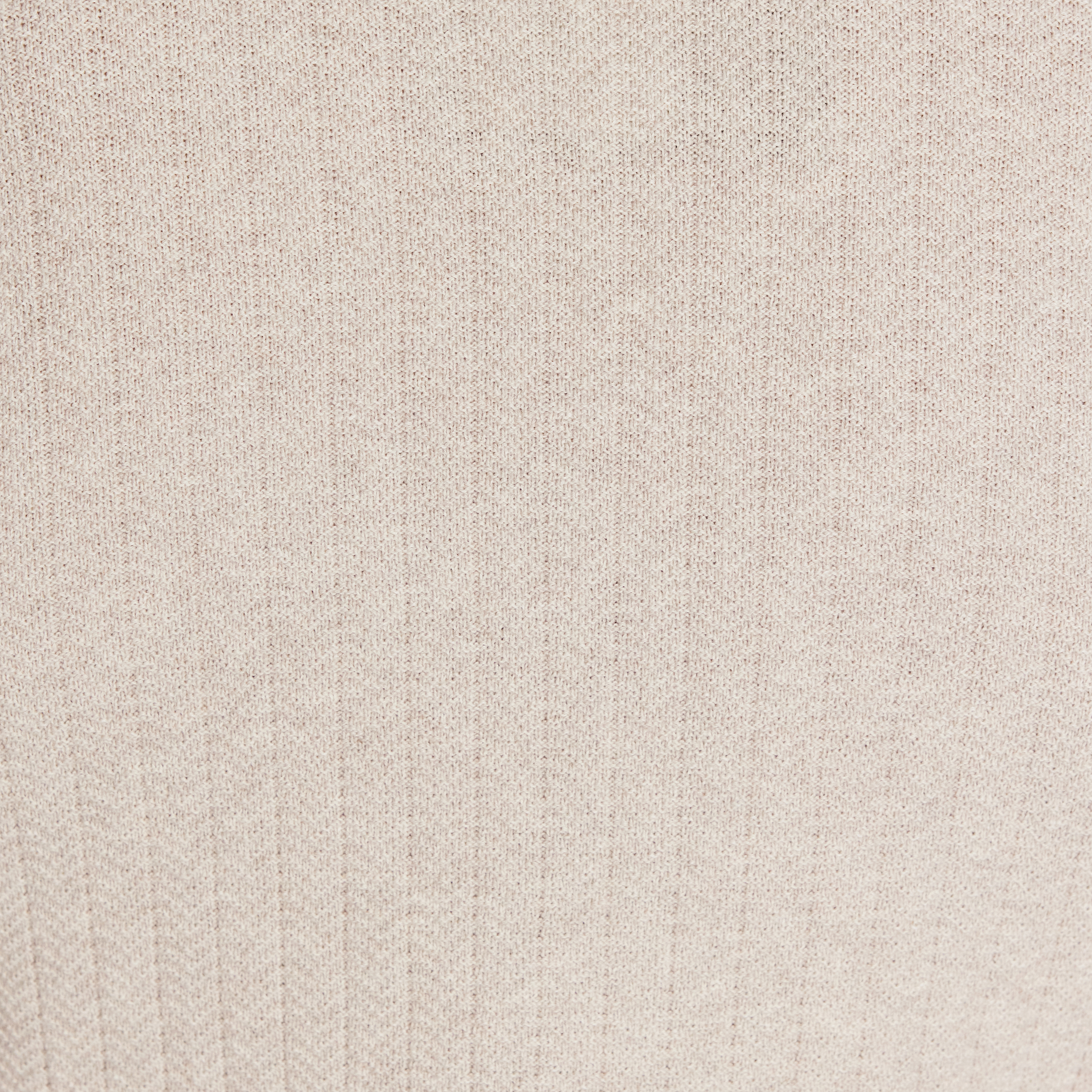 Natural Darius Zip Knit Polo