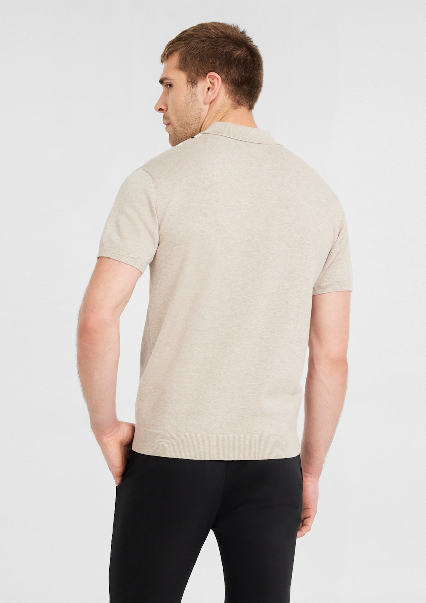 Bryce Stripe Knit Polo