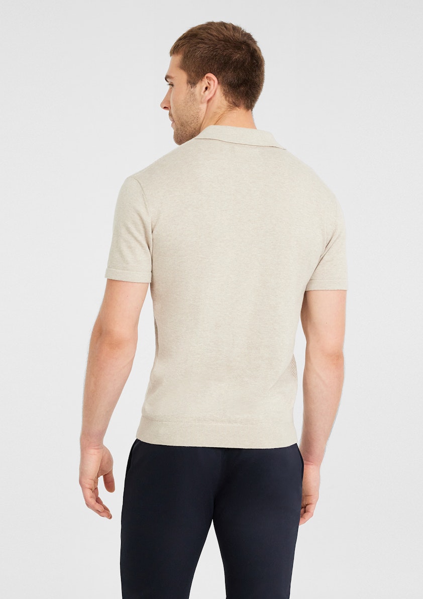 Kody Textured Knit Polo