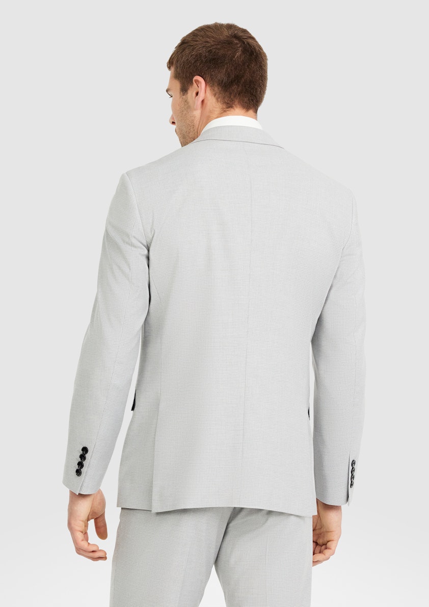 Silver Lawton Check Suit