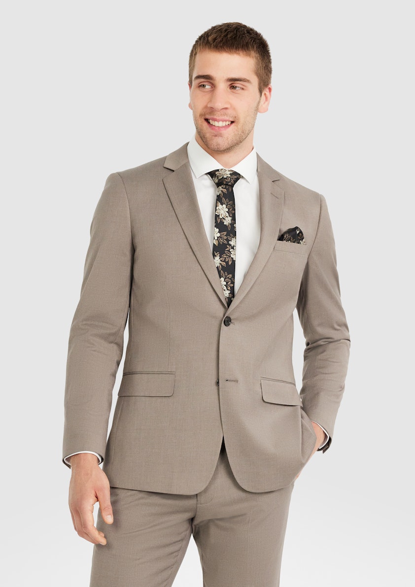 Mocha Beresford Slim Suit