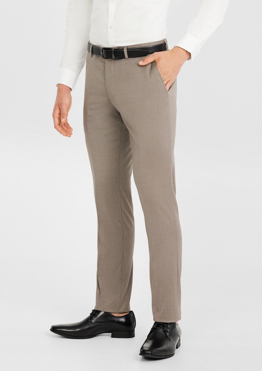 Mocha Beresford Slim Suit