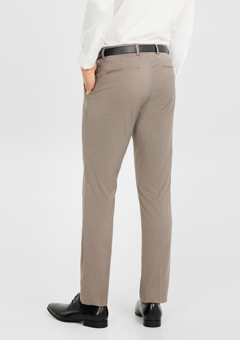 Mocha Beresford Slim Suit