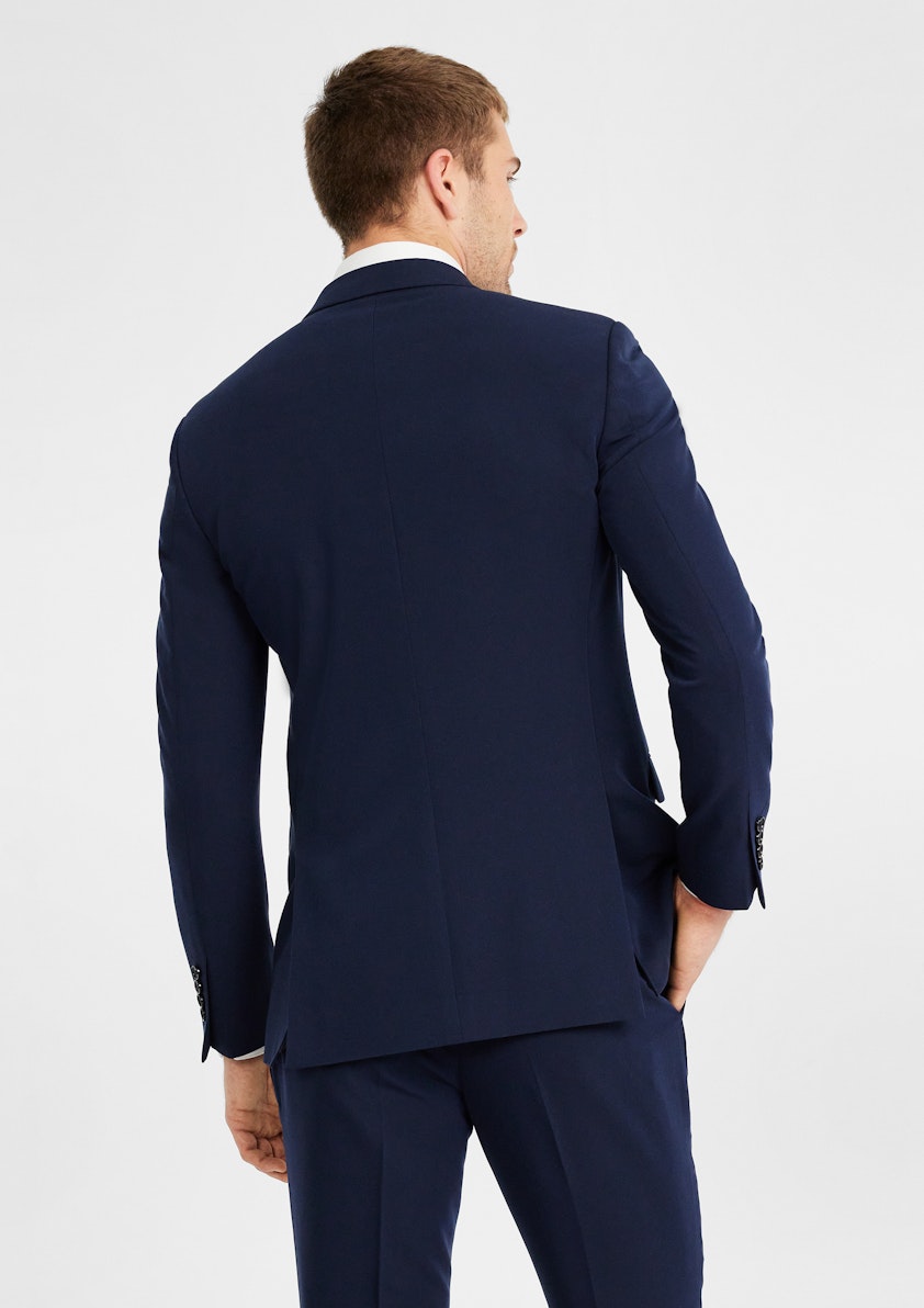Navy Tech Tailoring Suit