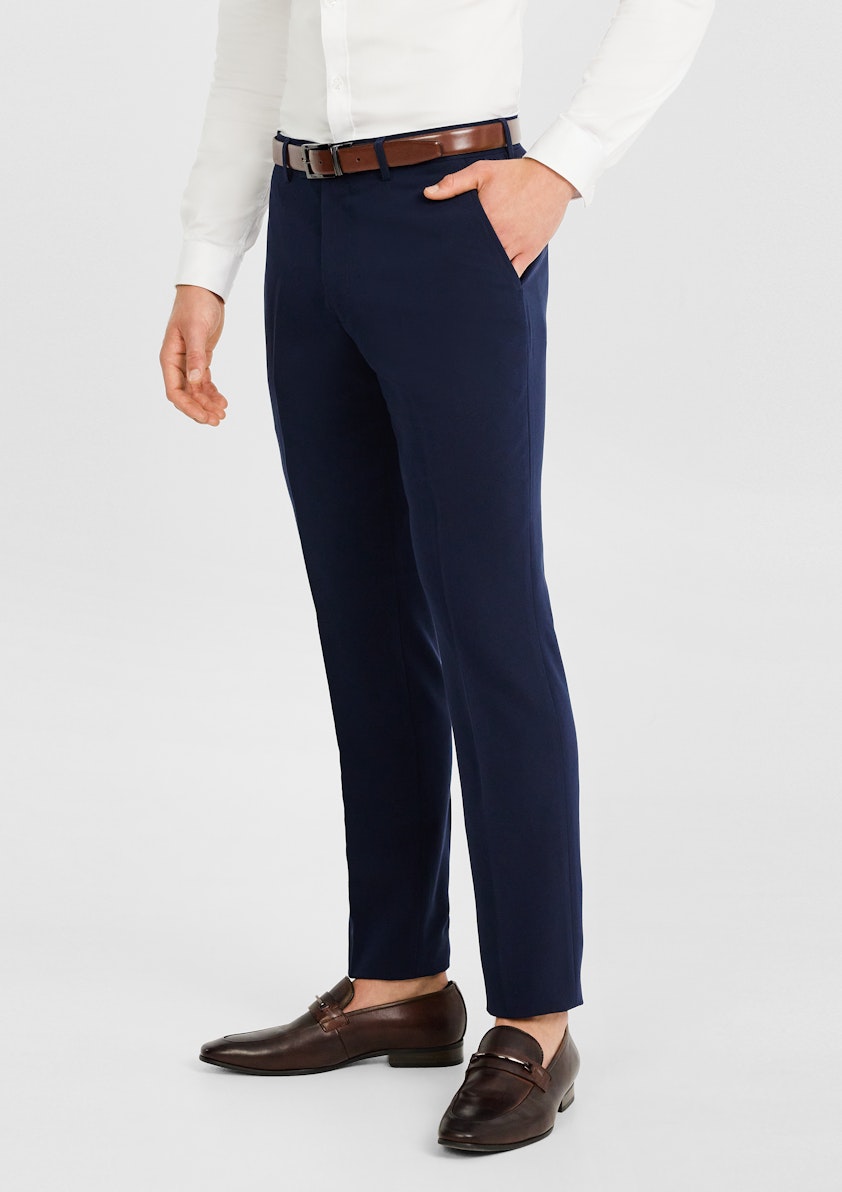 Navy Tech Tailoring Suit