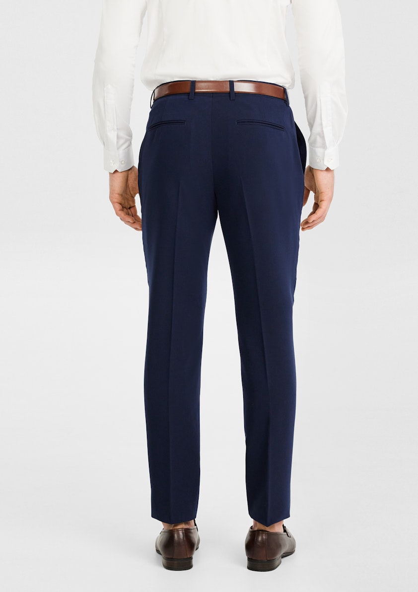 Navy Tech Tailoring Suit