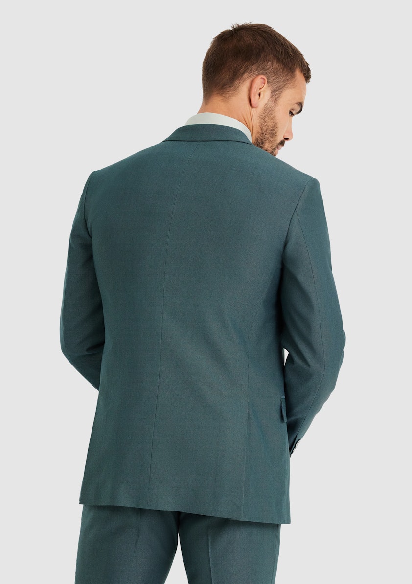Mid Green Corso Slim Suit Jacket
