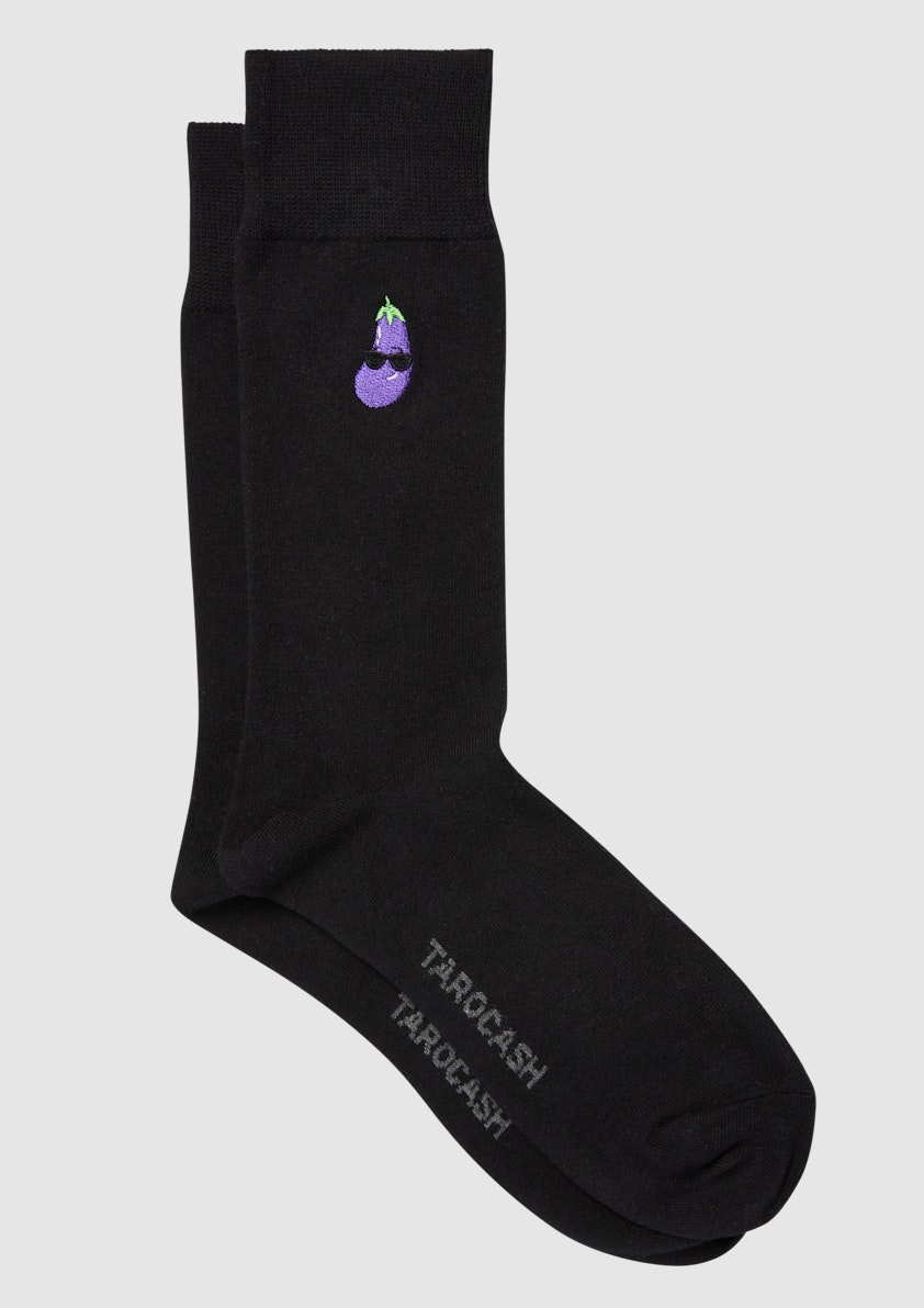 Eggplant Sock