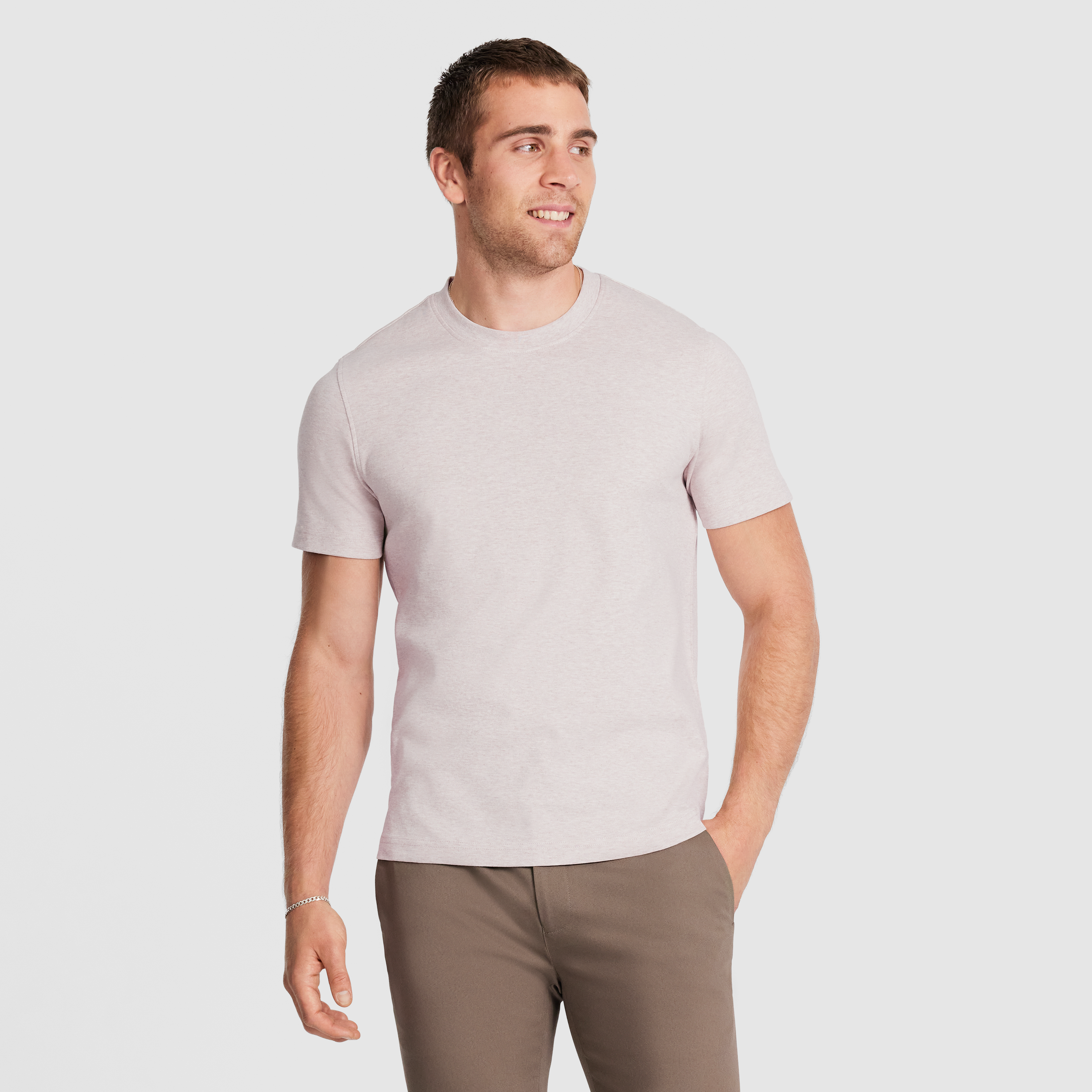 Luxe Cotton Crew T Shirt