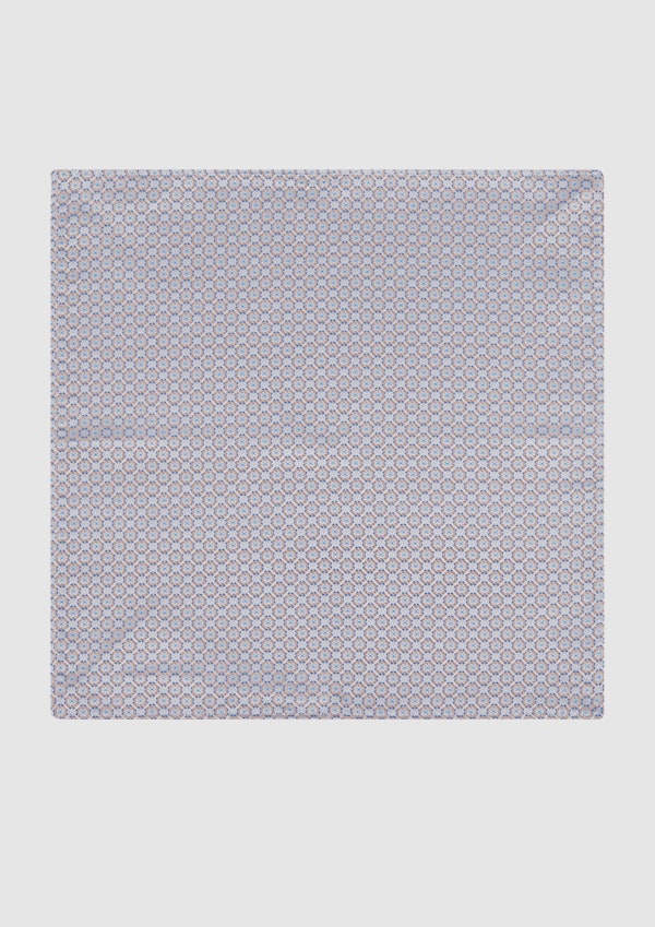 Gene Geo Silk Pocket Square