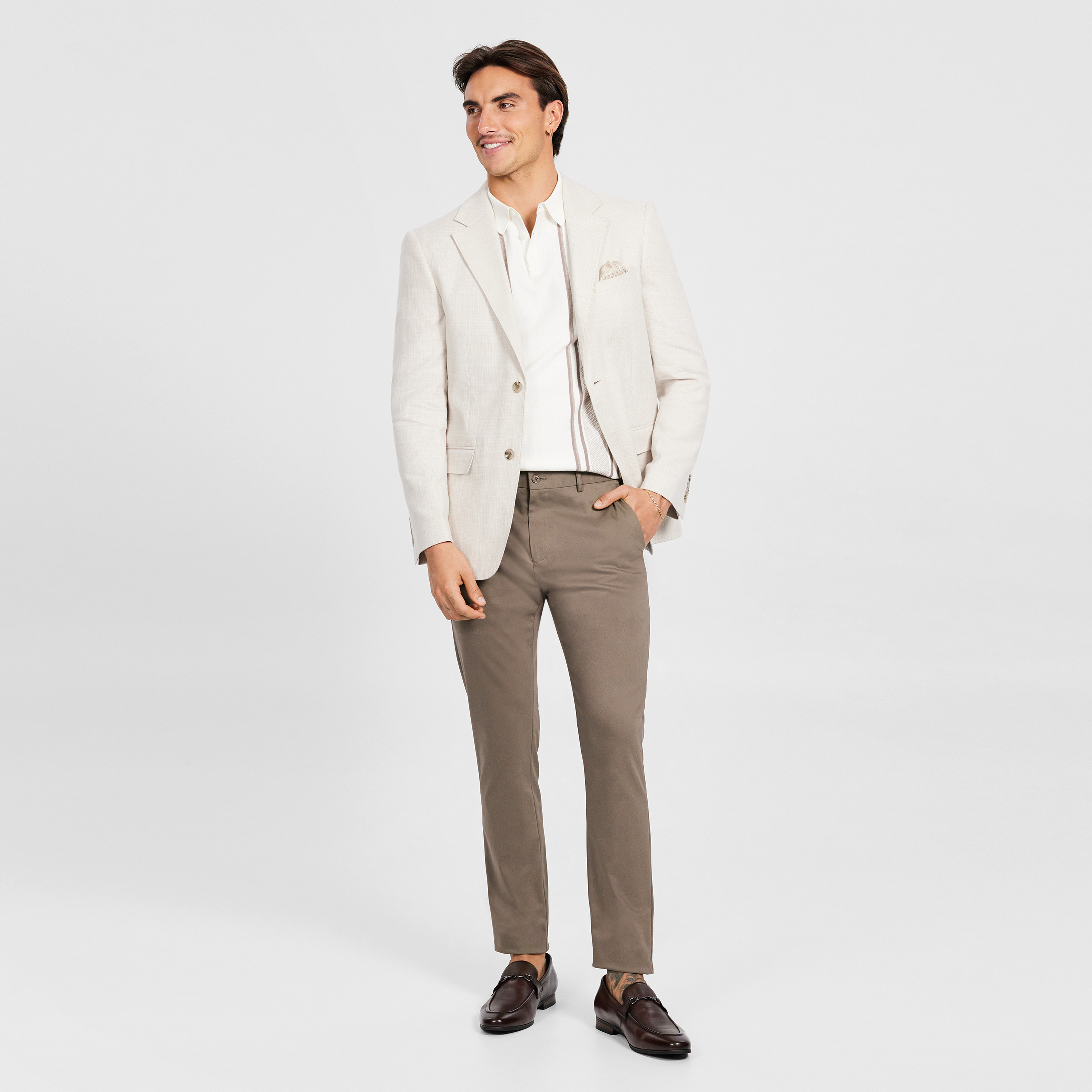 Natural Casper Stretch Blazer
