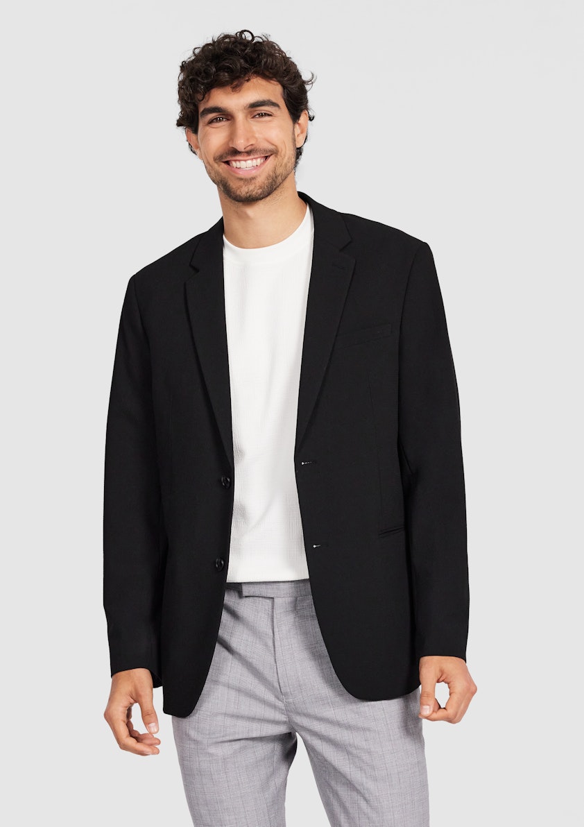 Jovi Stretch Seersucker Blazer