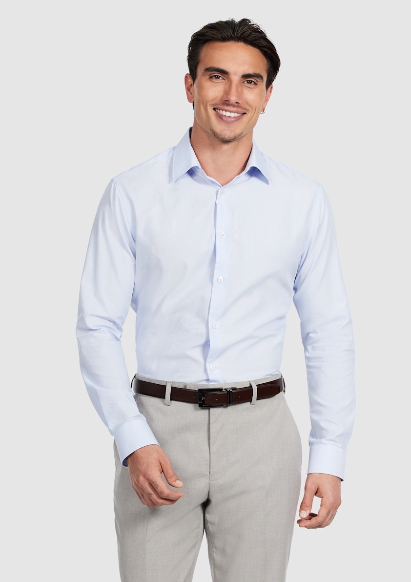Exec Textured Dress Shirt