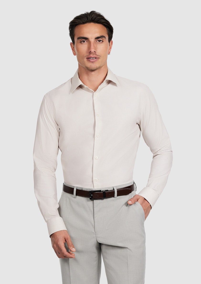 Exec Textured Dress Shirt