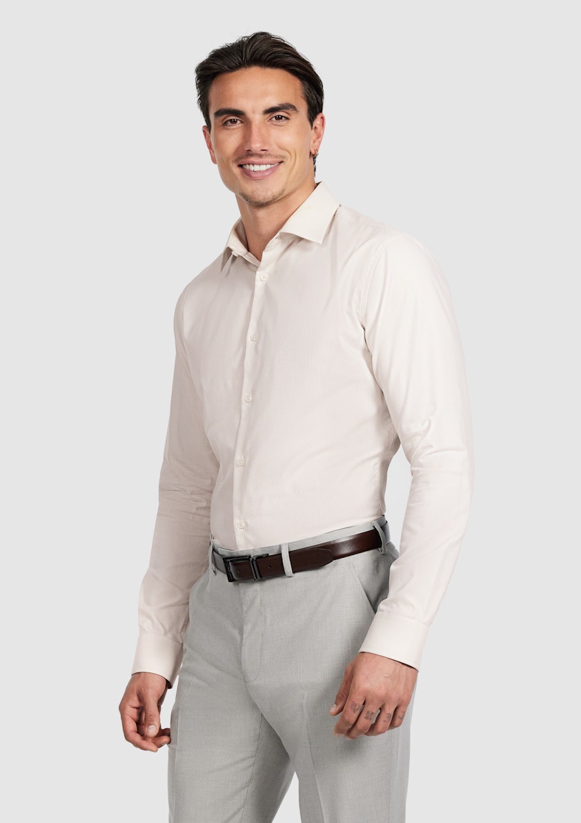 Exec Textured Dress Shirt