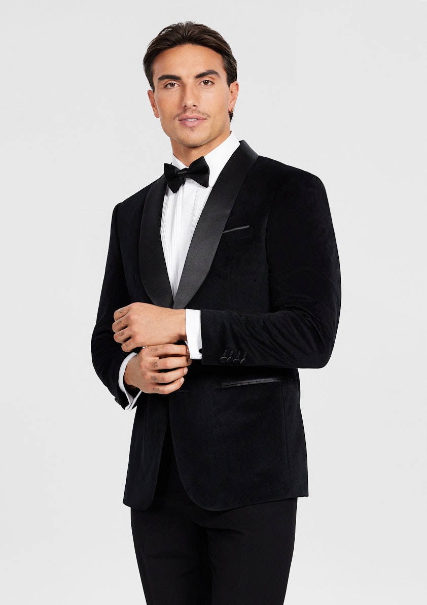 White Pleated Front Tuxedo Shirt