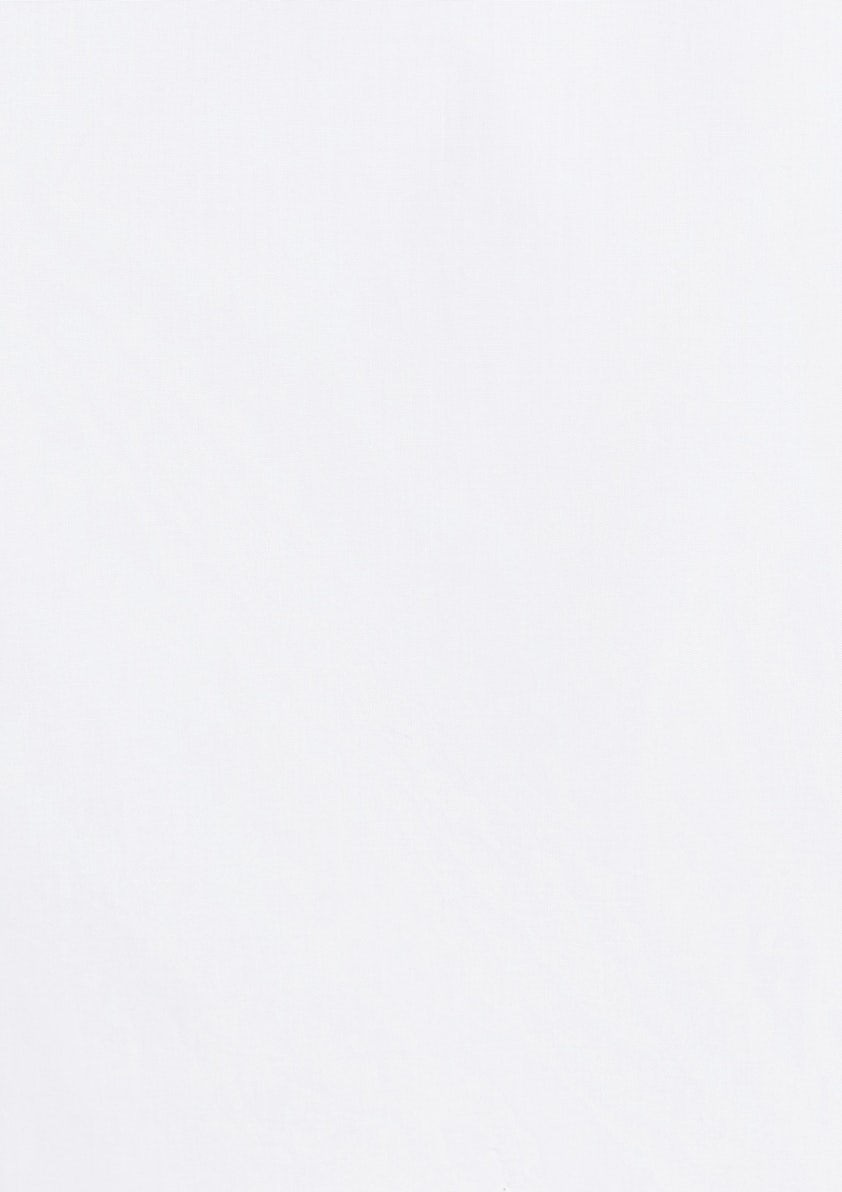 White Pleated Front Tuxedo Shirt