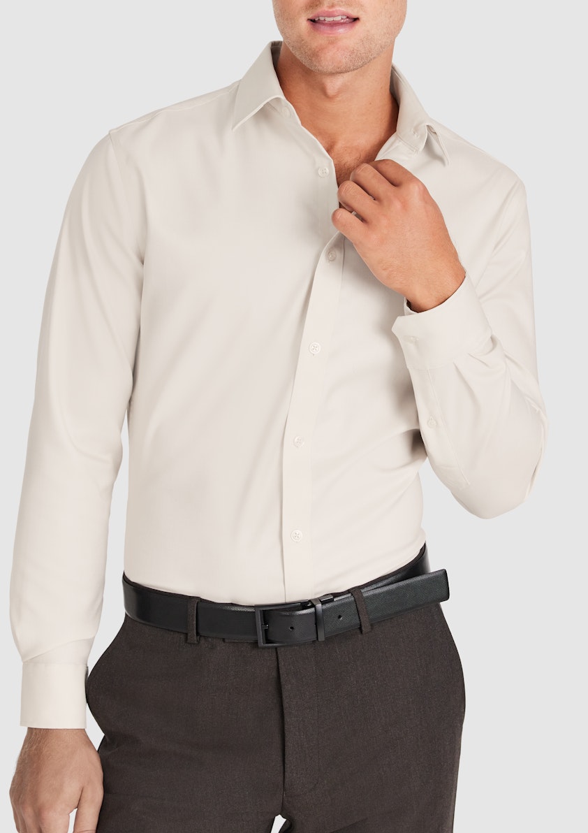 Natural Quantum Slim Non Iron Shirt