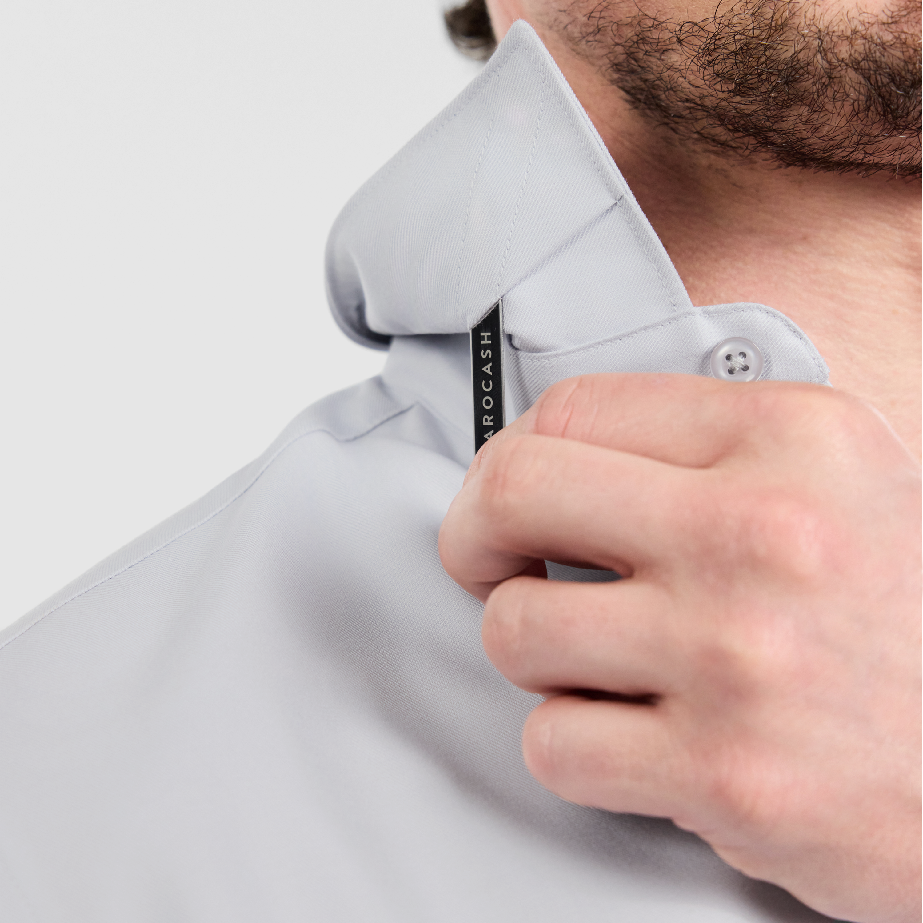 Silver Quantum Slim Non Iron Shirt