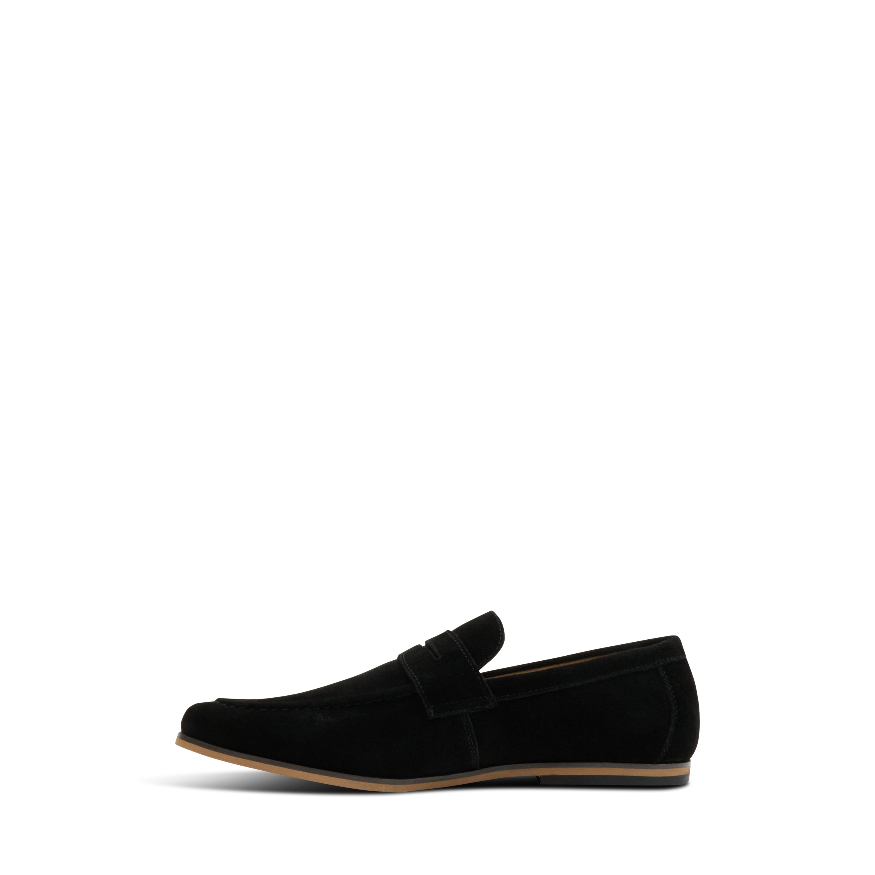 Black Jonson Suede Dress Loafer