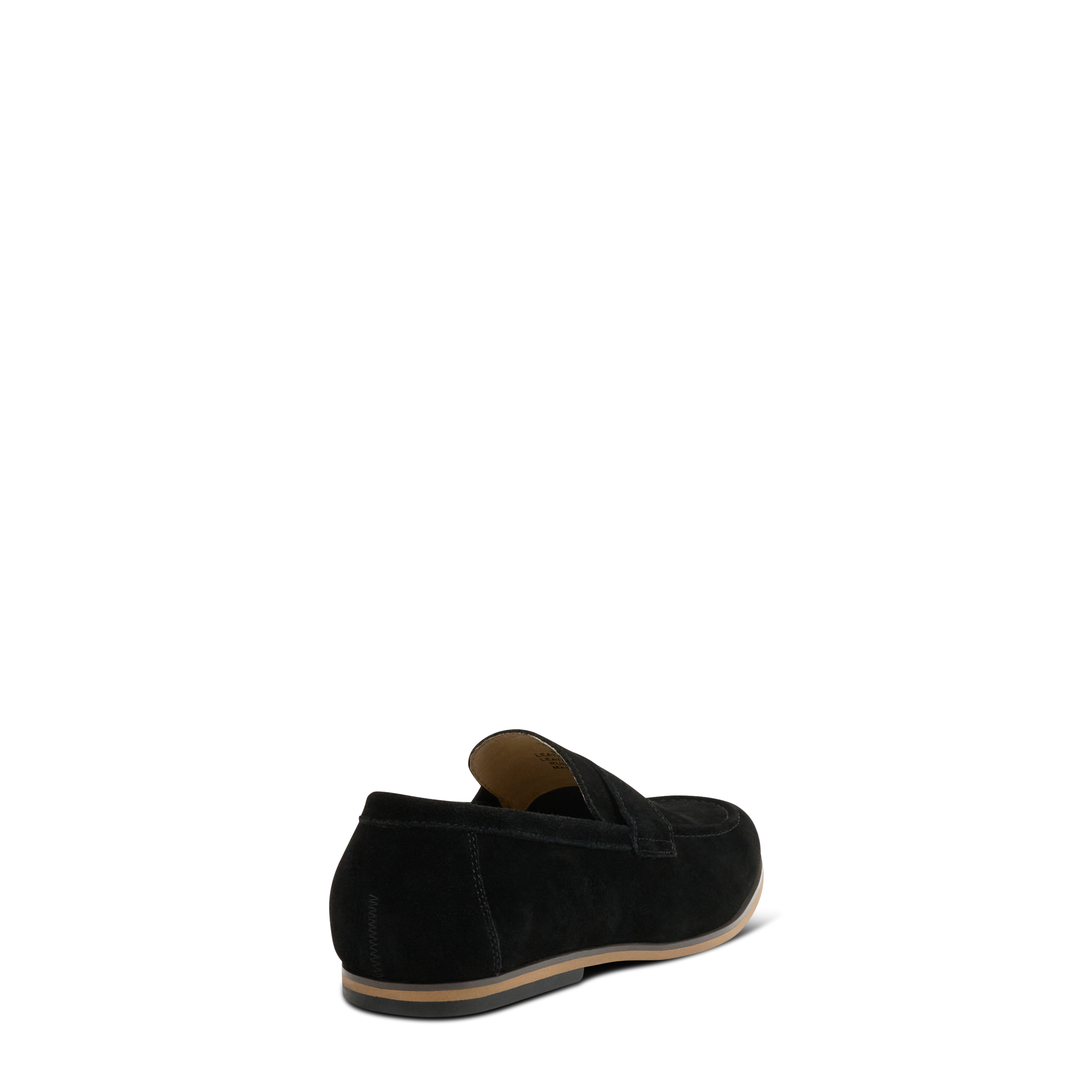 Black Jonson Suede Dress Loafer