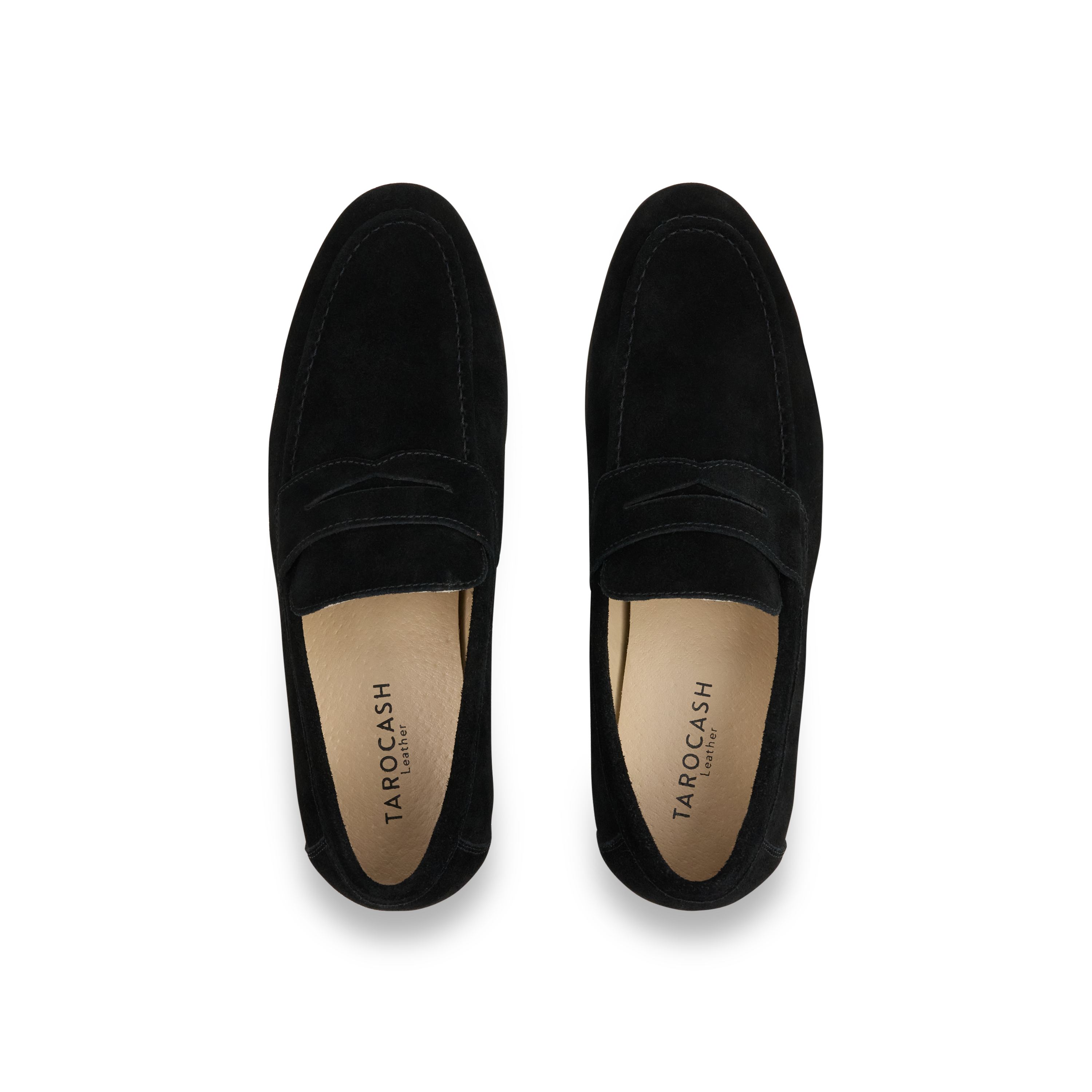 Black Jonson Suede Dress Loafer