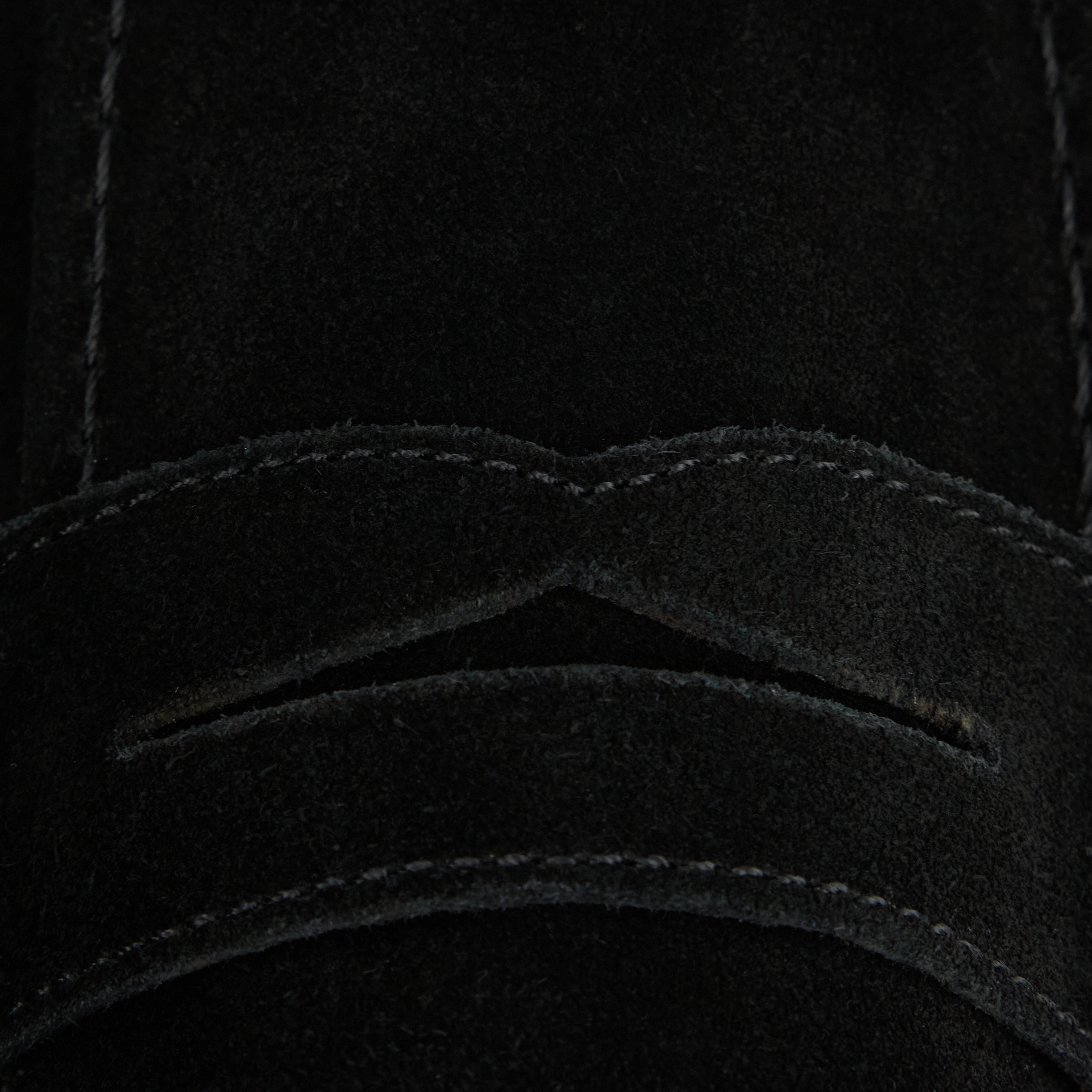 Black Jonson Suede Dress Loafer