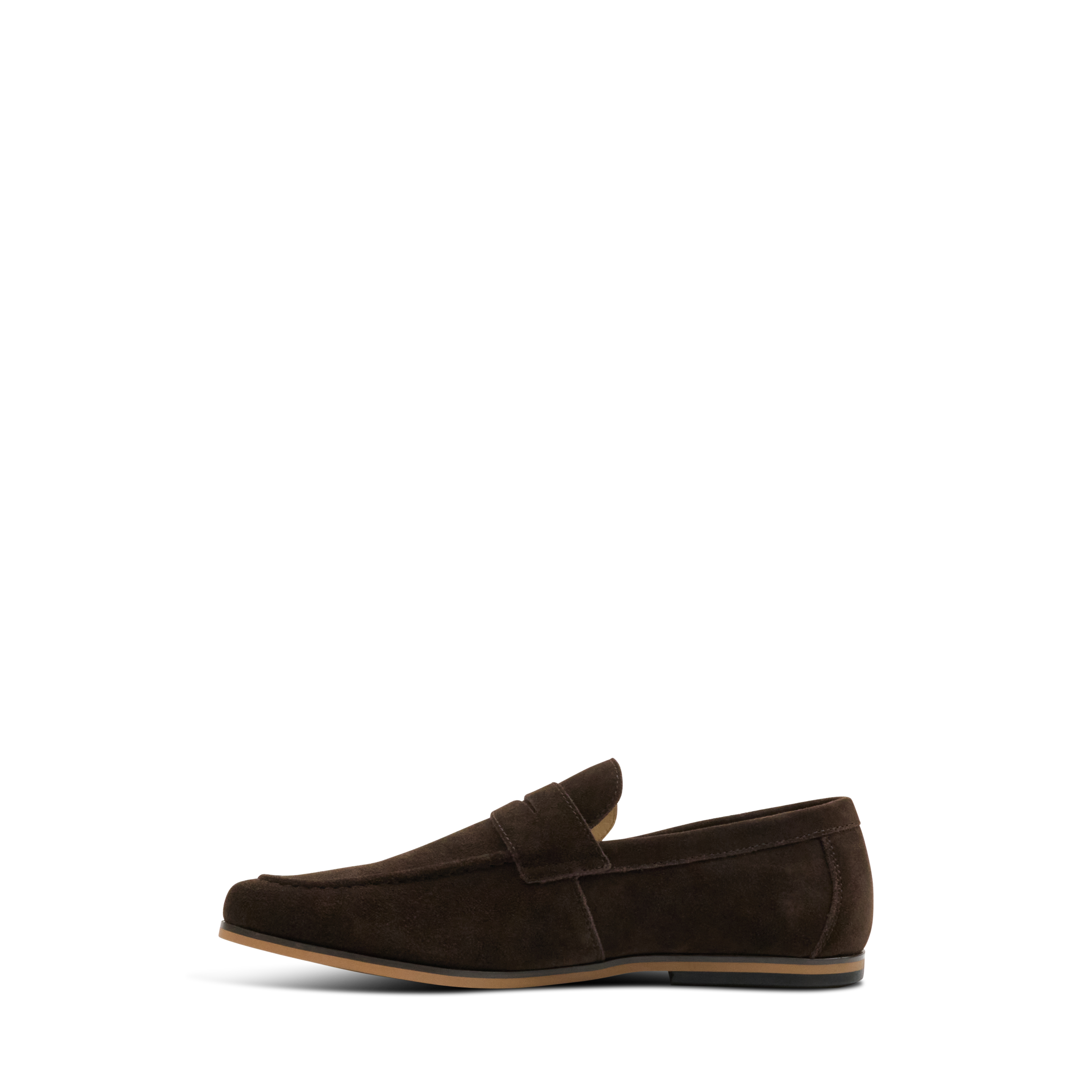 Chocolate Jonson Suede Dress Loafer
