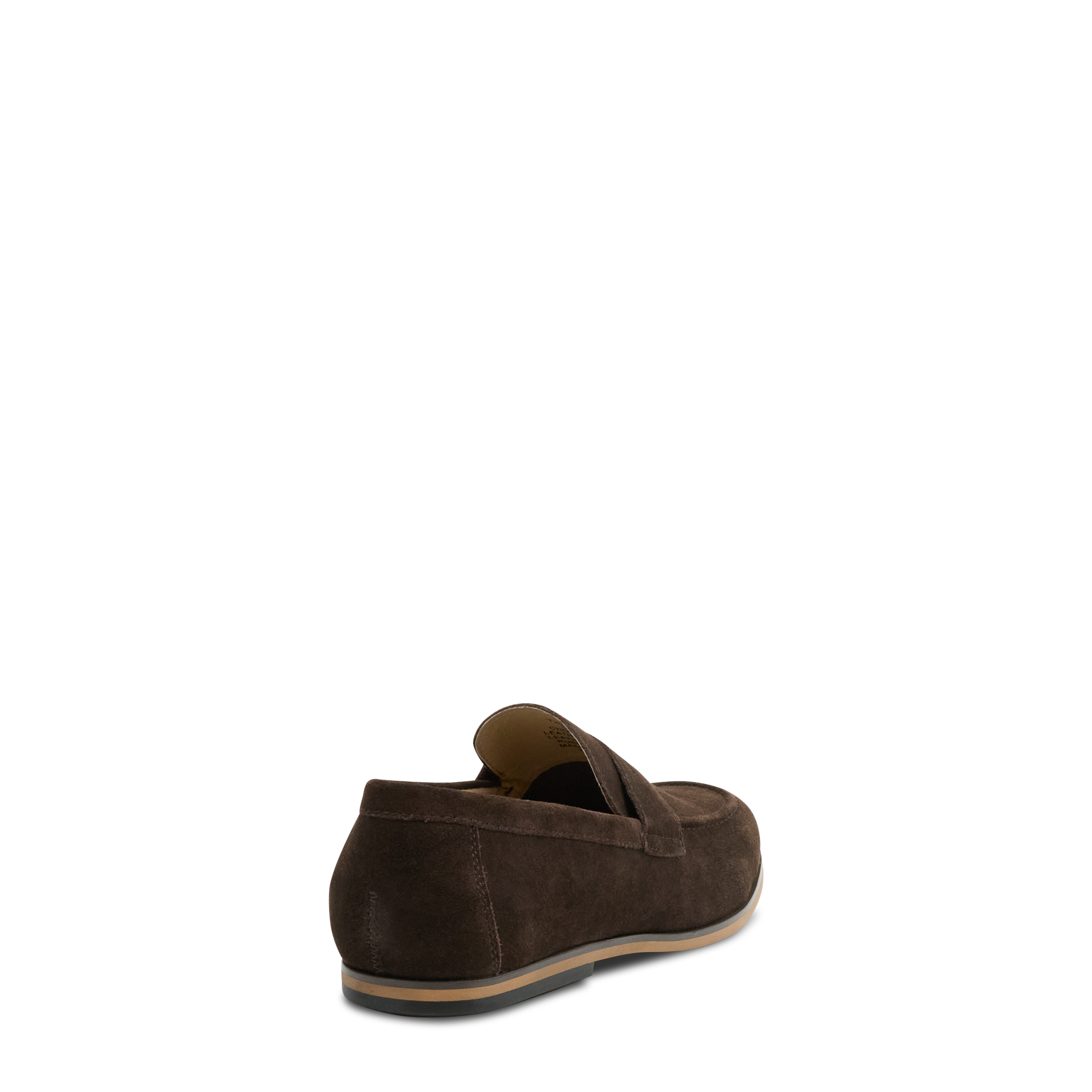 Chocolate Jonson Suede Dress Loafer