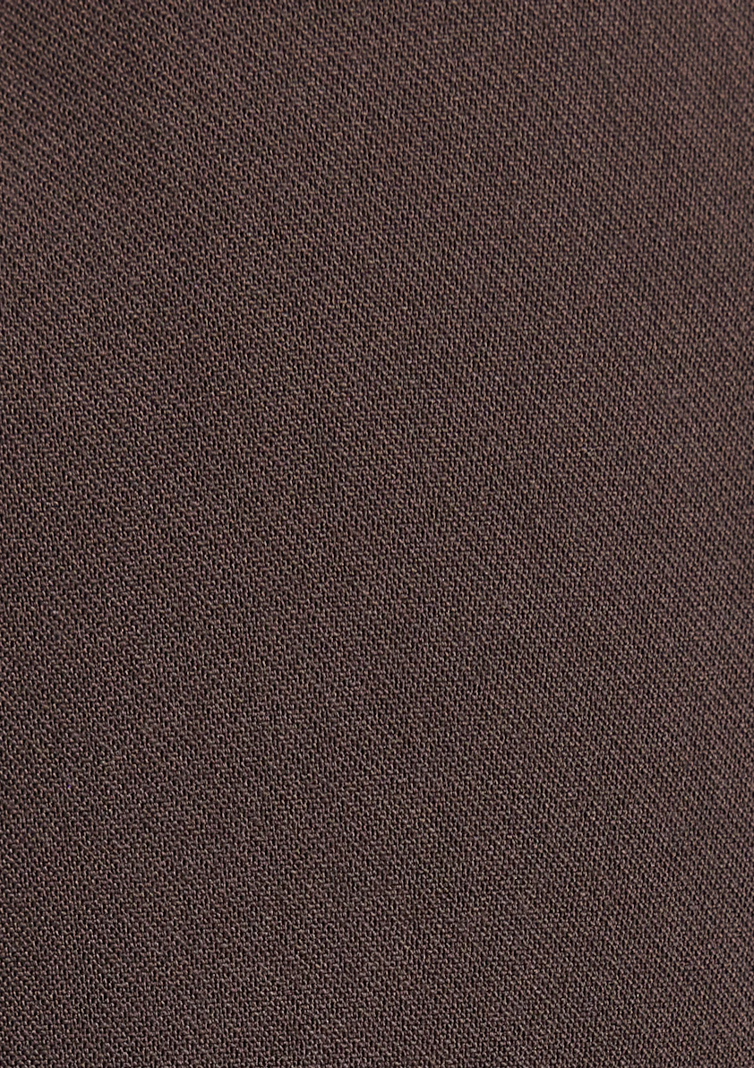 Coffee Vance Regular Pleat Pant