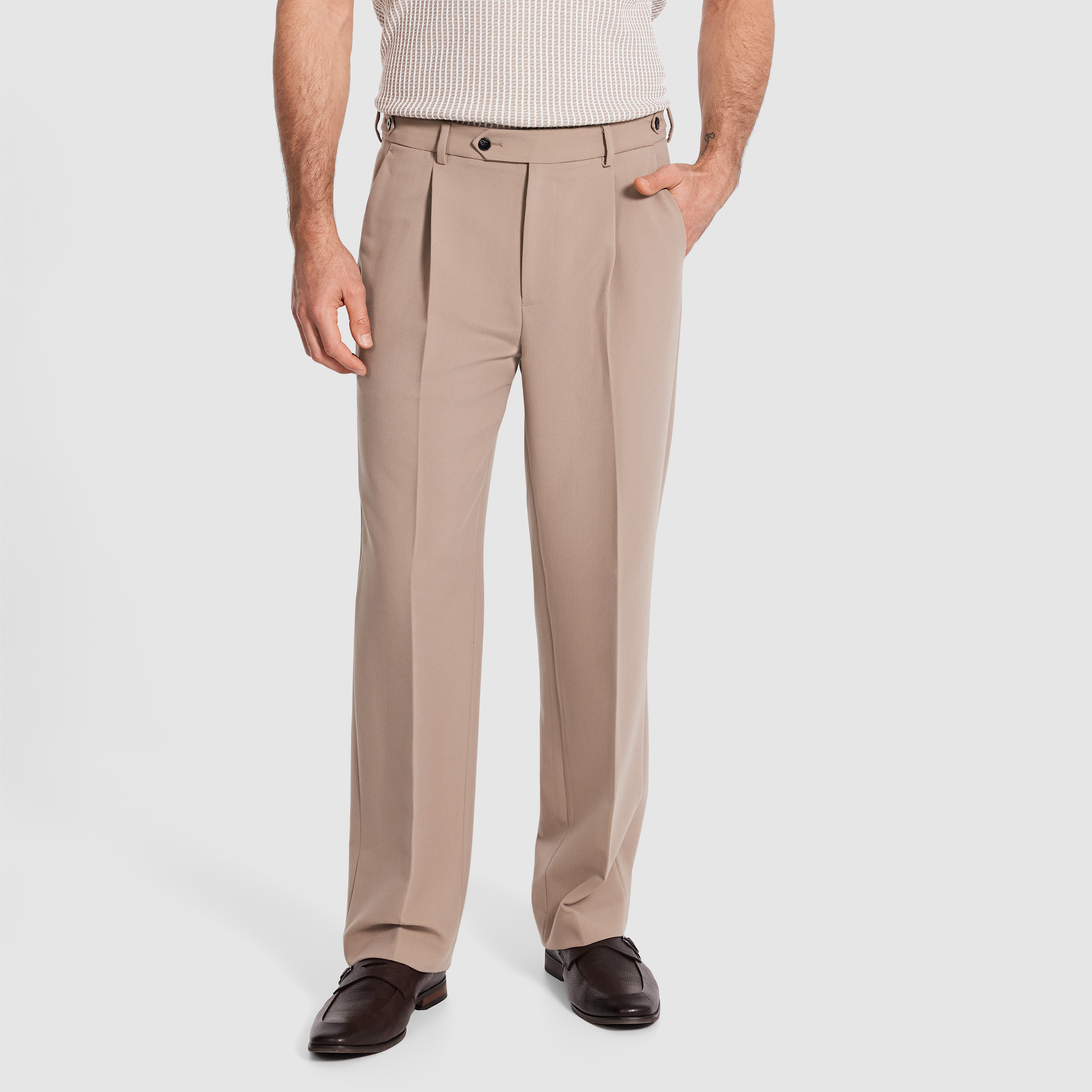 Vance Regular Pleat Pant