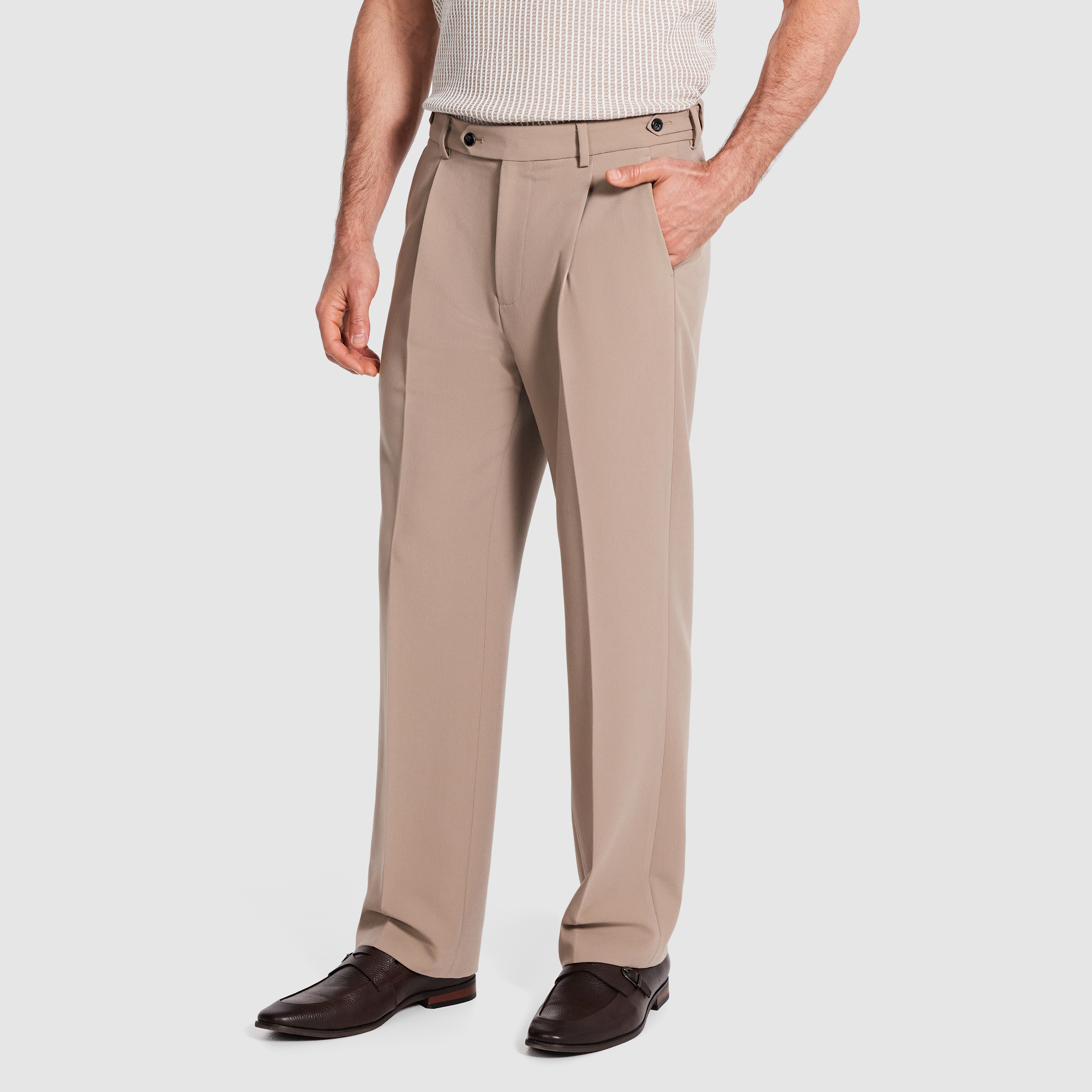 Vance Regular Pleat Pant