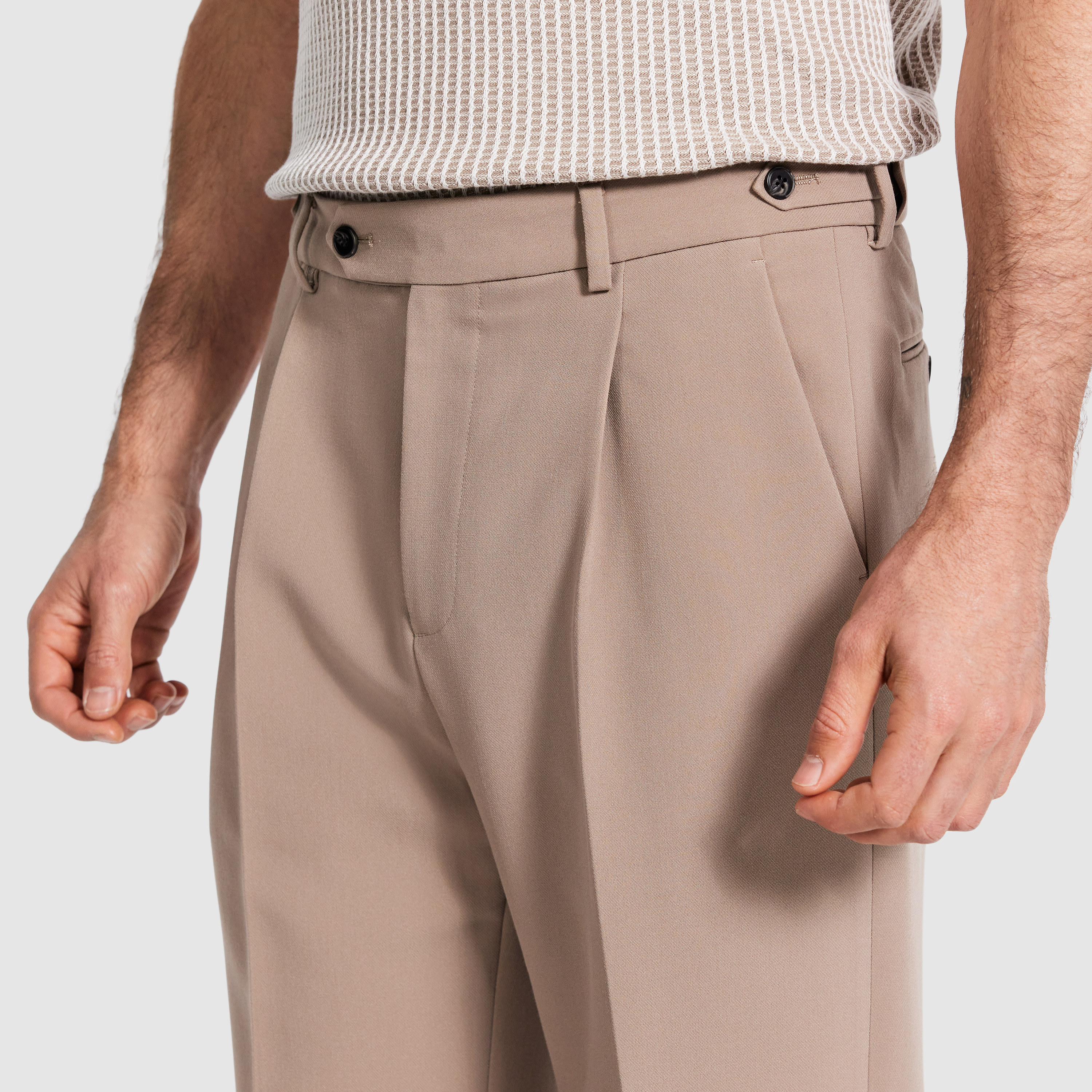 Vance Regular Pleat Pant