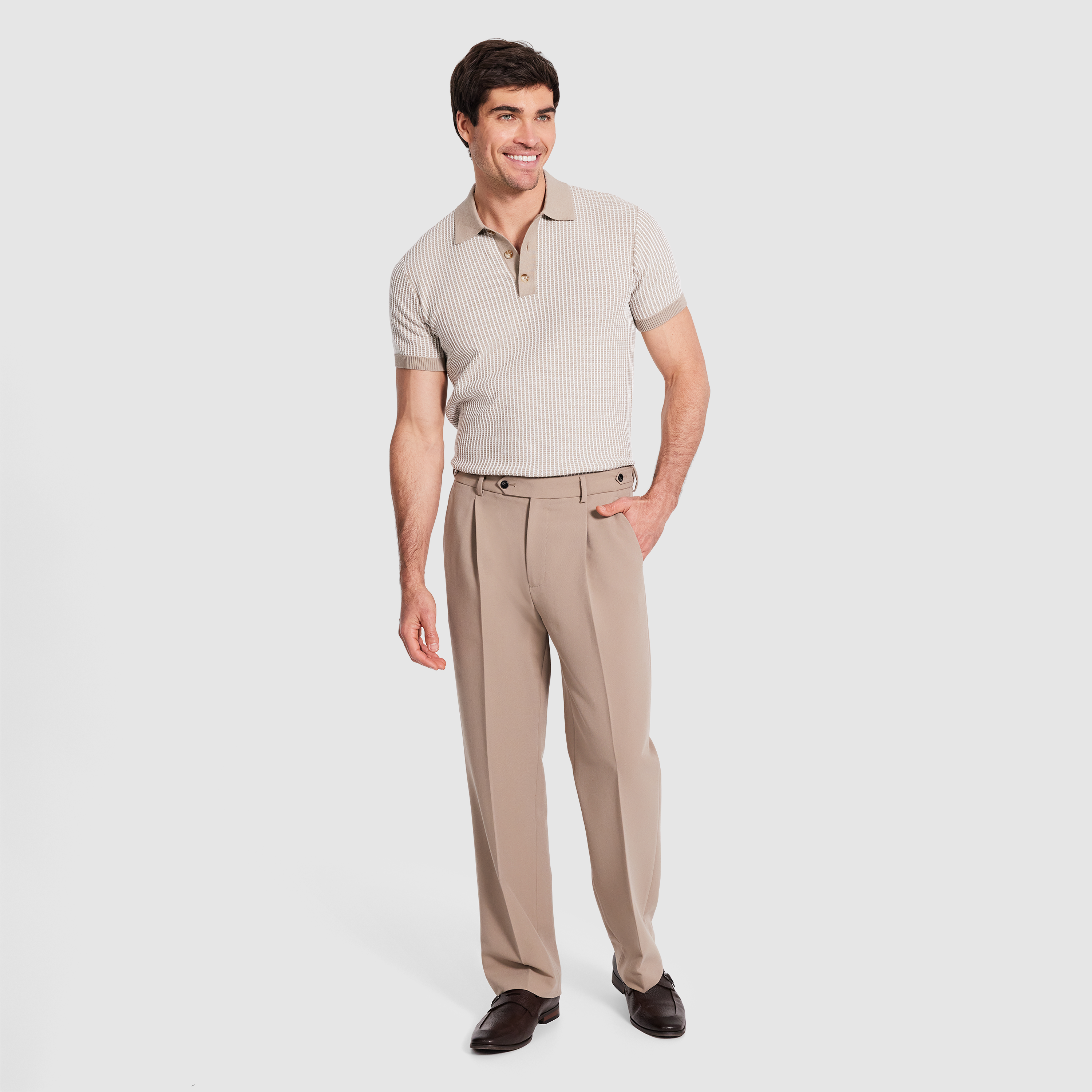 Vance Regular Pleat Pant