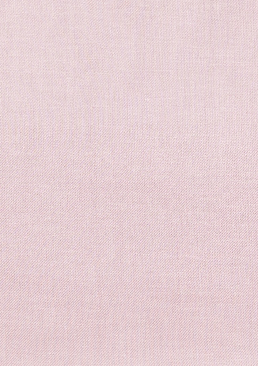Pink Marvel Slim Smart Linen Shirt