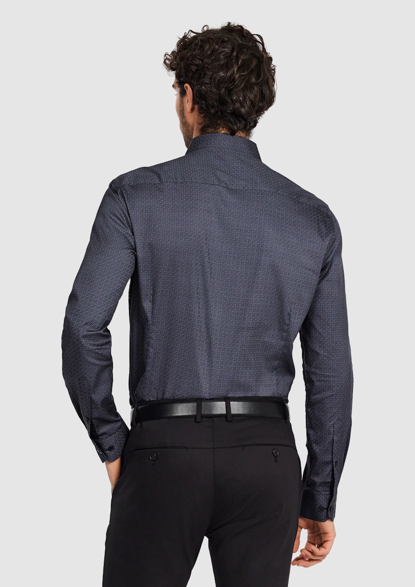 Onyx Luxe Touch Geo Shirt