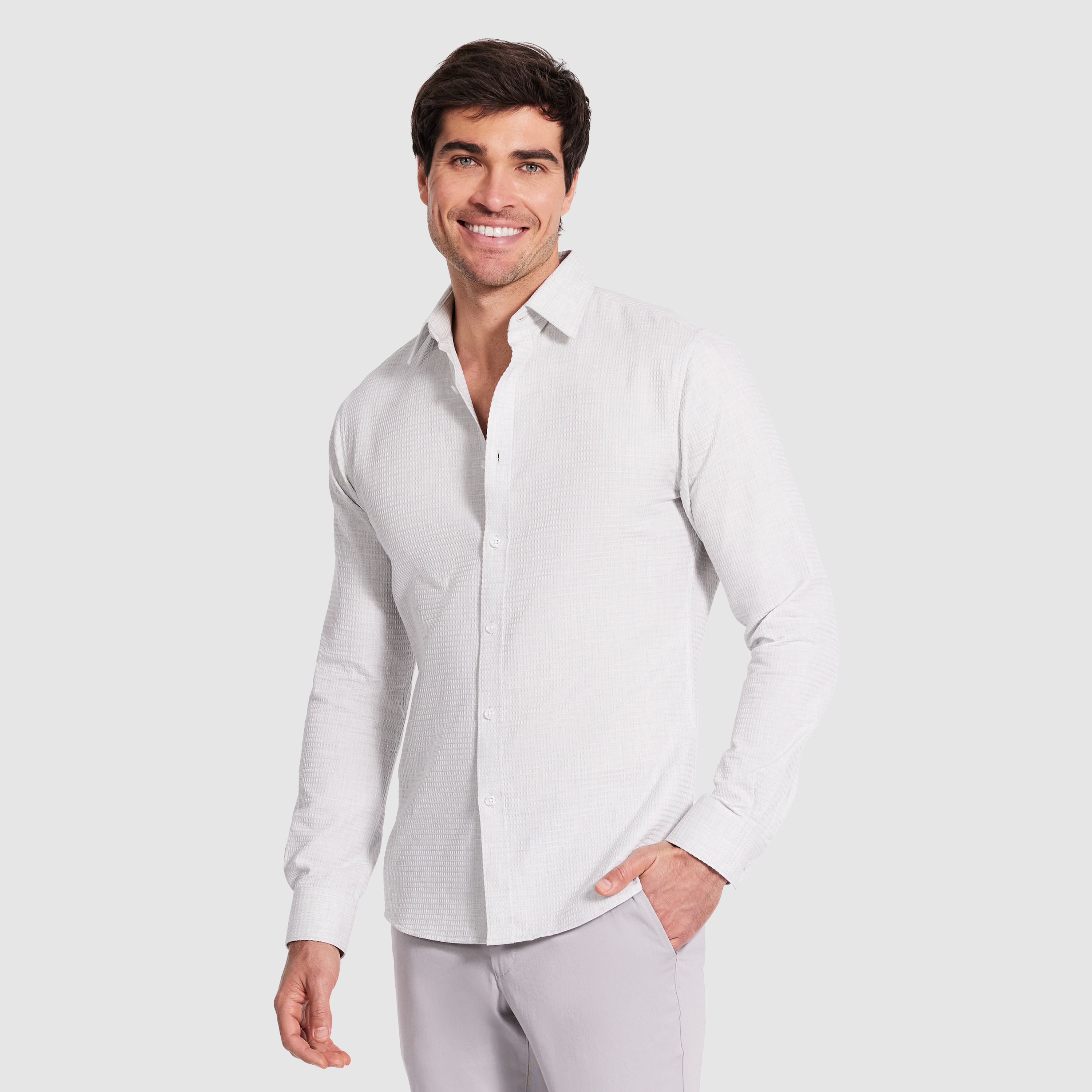 Lotus Slim Textured Shirt