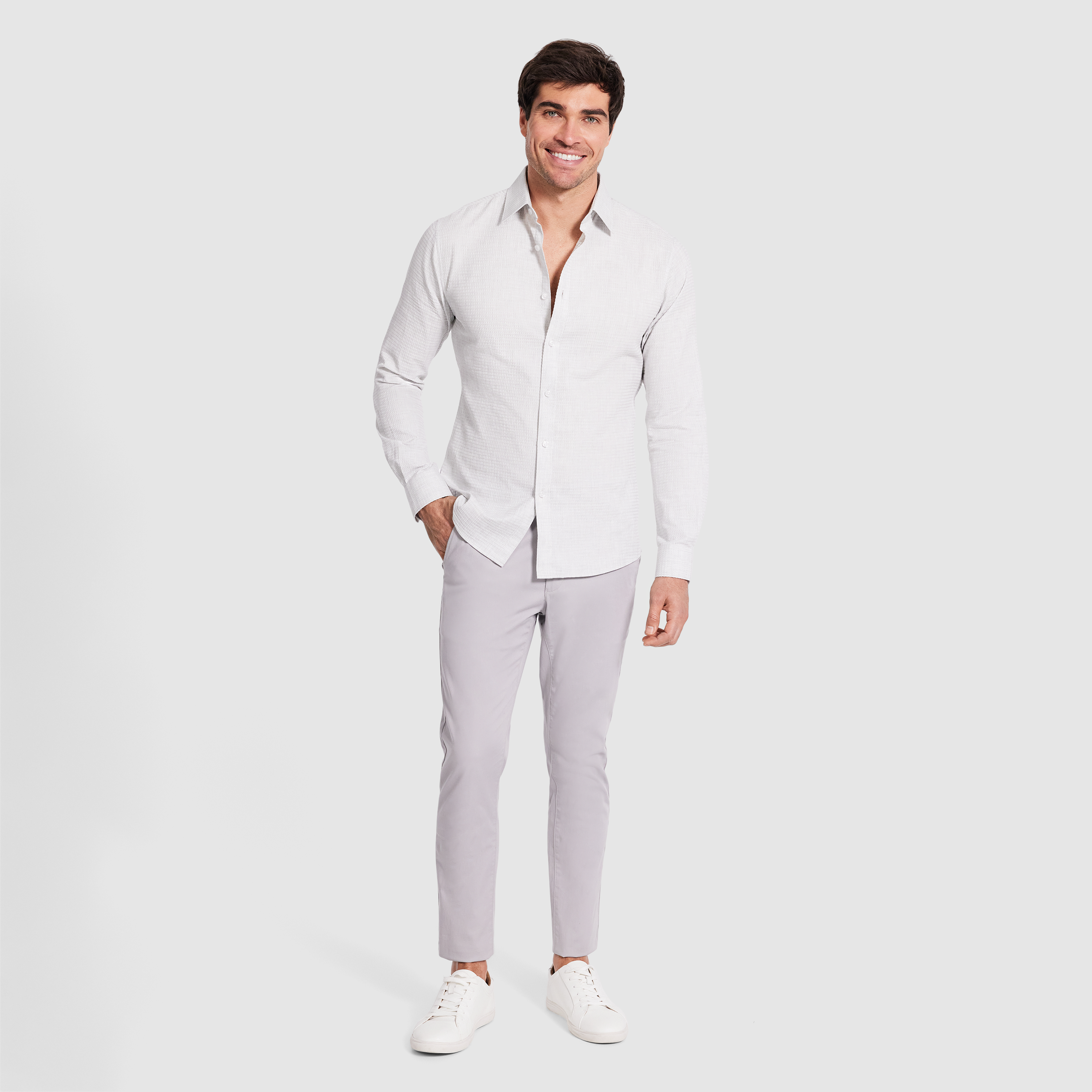 Lotus Slim Textured Shirt