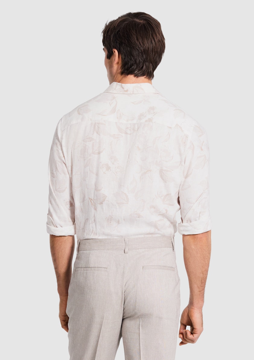 Havana Linen Abstract Shirt