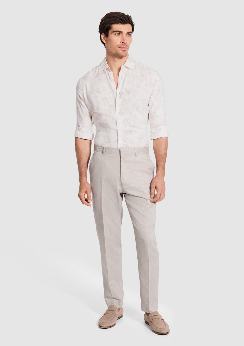 Havana Linen Abstract Shirt