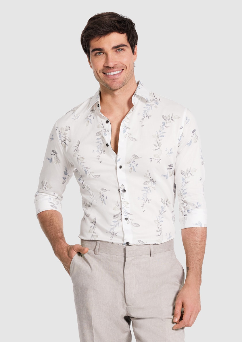 Haze Slim Leaf Shirt