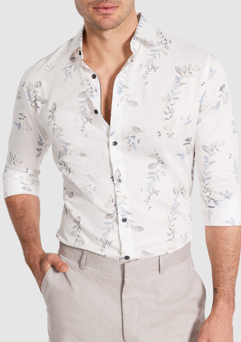Haze Slim Leaf Shirt